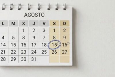 Calendario Agosto
